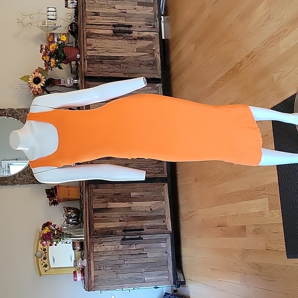 A. L. C. Orange Emily Dress